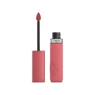 L'Oréal Paris Infaillible Matte Resistance 16H Tekutá rtěnka Světle hnědá 5 ml