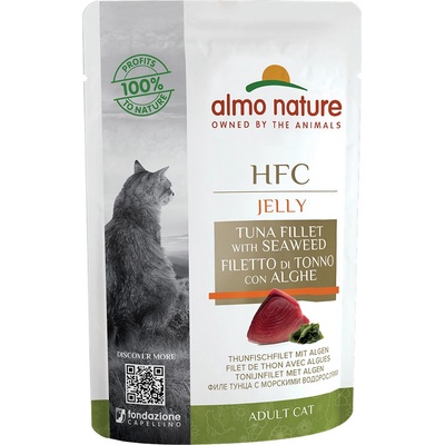 Almo Nature HFC Jelly tuňák 12 x 55 g