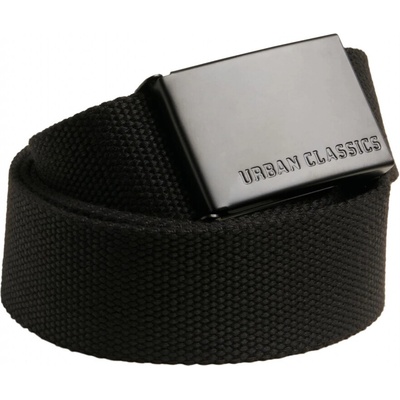 Urban Classics opasek textilní Canvas černý