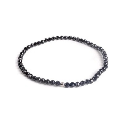 7AE minerální náramek přírodní Spinel a stříbro AN515-18