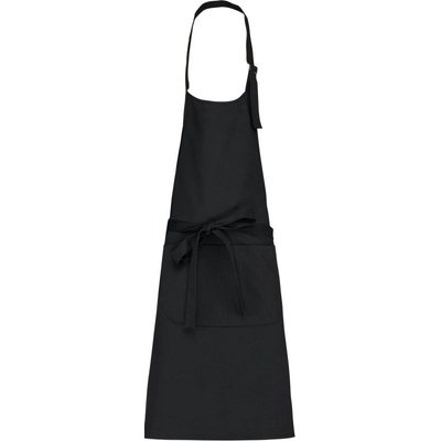 Kariban Zástěra Kariban K8005 COT-20800500299 Černá