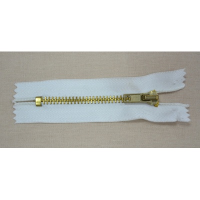 Zips kovový nedeliteľný 8cm