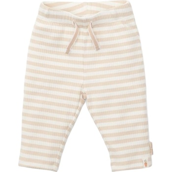 Little Dutch Бебешки дълги панталонки Little Dutch - На райета, Sand/White, 68 cm, 4-6 м (CL24223011)