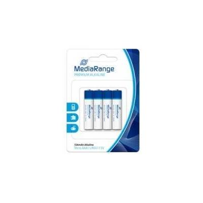 MediaRange Батерии MediaRange Premium Alkaline, AAA/LR03, 4бр