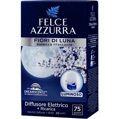 Felce Azzurra Diffusore Elettrico Fiori di Luna podsvícený bytový parfém 20 ml