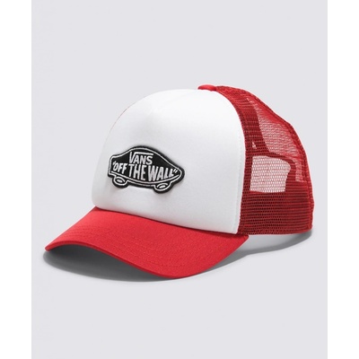 VANS Classic Patch Curved Bill Trucker Racing Red IZQ