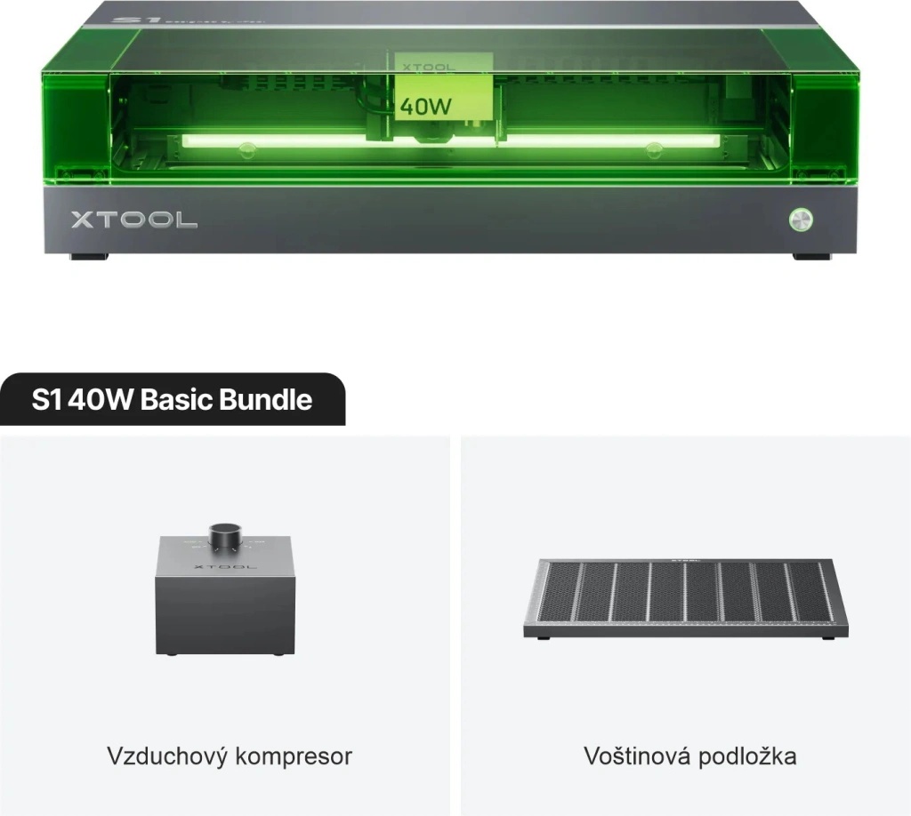 xTool S1 40W basic kit
