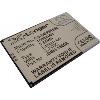 Image 1 of VHBW Батерия за Doro Liberto 810 / 810 Mini, 1500 mAh (800106203)