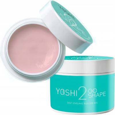 YOSHI stavební gel samonivelační Go Shape neutrální růžová 2 50ml