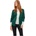 VILA Сако Vila Her New 3/4 blazer - Green (Pineneedle)