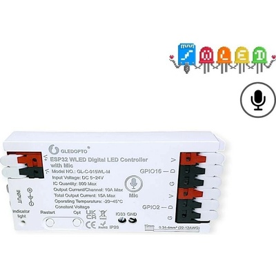 Gledopto Ovládač ESP32