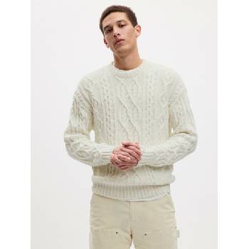 GAP Плетен пуловер с вълнена смес GAP GAP | Byal | МЪЖЕ | L