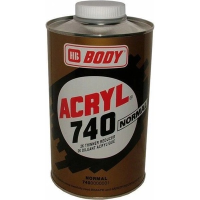 HB BODY 740 akrylové riedidlo normal 1L