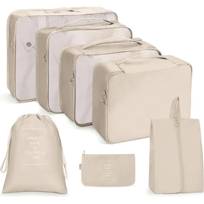 Kufryplus cestovní organizéry 7 ks SN0157 béžová