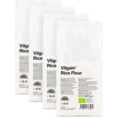Vilgain Ryžová múka bio 4 x 400 g