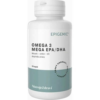 Epigemic Omega 3 Mega EPA/DHA 60 kapslí
