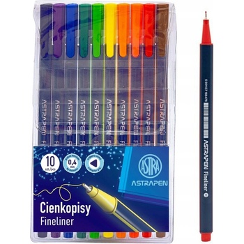 Astra Pen Liner 0,4mm 10ks mix farieb 202023002