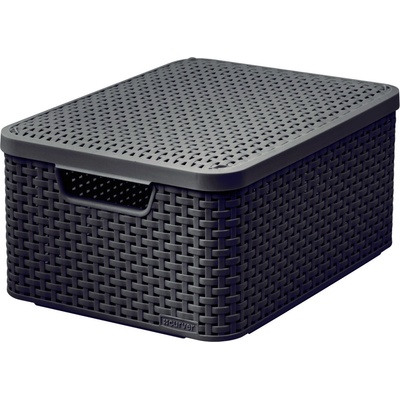 CURVER - Úložný box s vekom STYLE M, hnedý