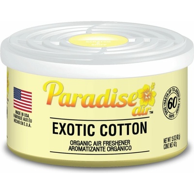 Paradise Air Organic Air Freshener Exotic Cotton