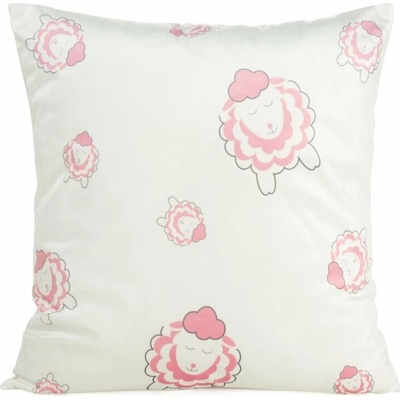 Takoy DESIGN 91 Zamatová KIDS 4 s motívom roztomilých ovečiek-HF-404159 45 x 45 cm