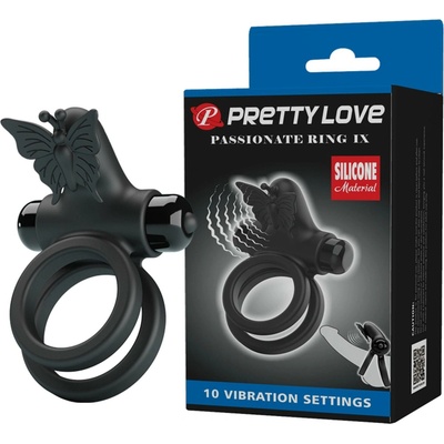 Pretty Love - PASSIONATE RING IX, 10 vibračných funkcií
