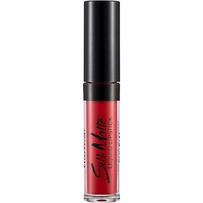 Flormar Течно матово червило Silk Matte, 007 Claret Red, 4.5 ml
