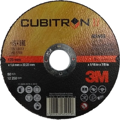 3M Cubitron II Dělicí kotouč 125 x 1,6 mm EDE80640126