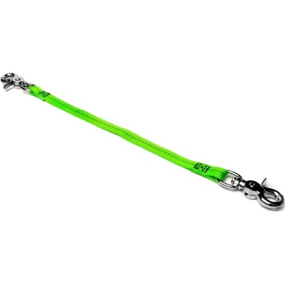 Textilní závěsný popruh NLG Lanyard s nosností do 5 kg – nylon, zelená, délka 250 mm