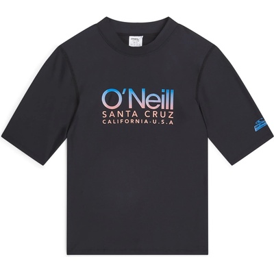 O'Neill Детска плажна тениска от ликра O'Neill Kid's Skins S/S Lycra - Black Out - размер 12 (US) (750-2907-0114)