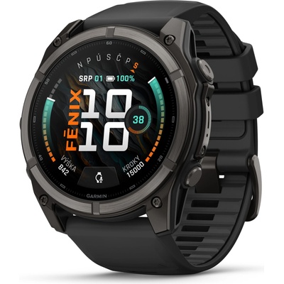 Garmin Fenix 9 51 mm AMOLED Carbon DLC Black 010-04763-11