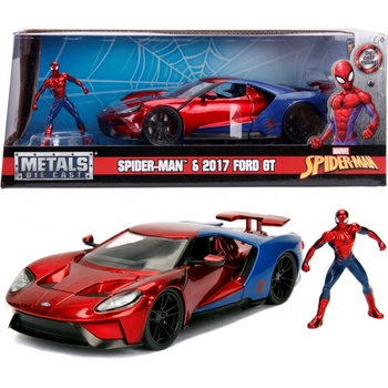 Toys Auto Marvel Spider-man 2017 Ford GT s figurkou