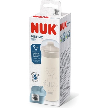 Nuk ЧАША MINI-ME SIP Stainless 300мл Лисица (10225324)