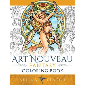 Art Nouveau Fantasy Coloring Book | Selina Fenech (2026)