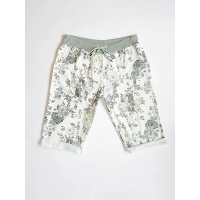 D-Stiag dámské květované kraťasy s kapsami