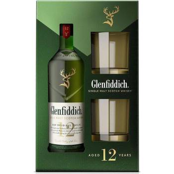 Glenfiddich ГЛЕНФИДИХ 12г. С 2 ЧАШИ