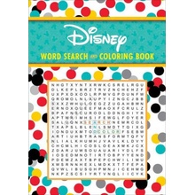 Disney Word Search and Coloring Book