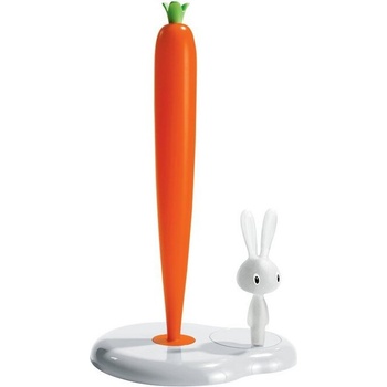 A di Alessi Диспенсър за хартиени кърпи Bunny & Carrot 34 см бял (ASG42/H W)