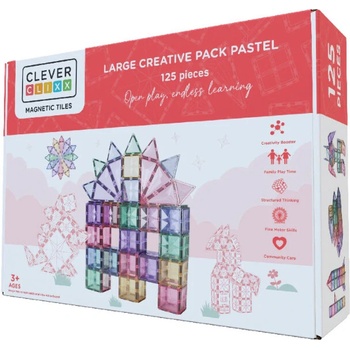 CLEVERCLIXX Kreatívna pastelová sada 125 ks