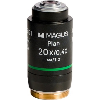 MAGUS Обектив MAGUS 20PL60V Plan 20х/0, 40 ∞/1, 2 H 60 mm (85121)