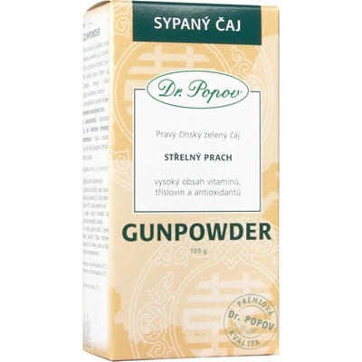 Dr.Popov Gunpowder zelený 100 g