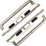 Hoco Алуминиев адаптер за всякакъв тип каишки за Apple Watch 38мм, 40мм - Hoco Apple Watch Band Adapter (сребрист) (AWBA-SL-38)