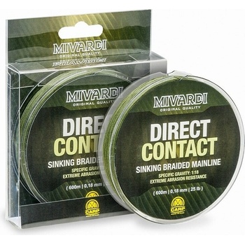 Mivardi šnúra DirectContact Sinking Braid 600m 0,18mm