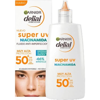 Garnier As Shaka Niacin Fluid Facial Protector SPF50 B40ml B43 - Clear (Multicolor)