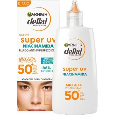 Garnier As Shaka Niacin Fluid Facial Protector SPF50 B40ml B43 - Clear (Multicolor)