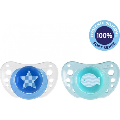 Chicco Physio Air silikon chlapec 2 ks V000897