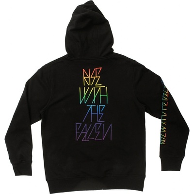 Fallen STAKED PO Hoodie black /Rainbow