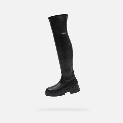 GEOX Черни дамски ботуши Geox Spherica Ec7 Geox | Cheren | ЖЕНИ | 36