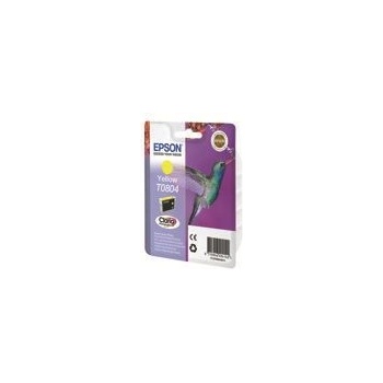 Epson 3LB T0804 ink cartridge yellow standard capacity 7.4ml 520 pages 1-pack blister without alarm (C13T08044011)