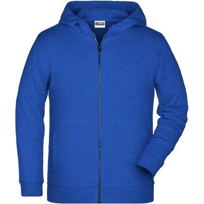 James & Nicholson na zips z biobavlny 8026k Královsky modrý melír