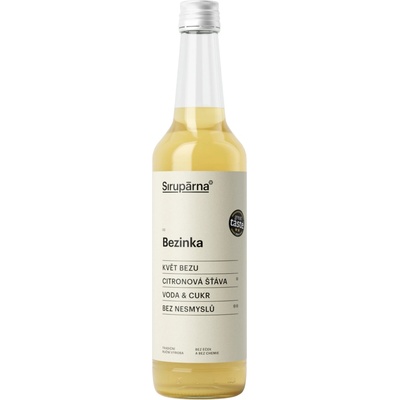 Sirupárna Domácí Bezinkový Sirup 0,5 l